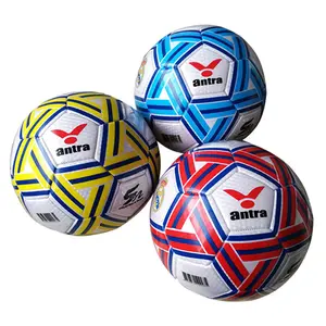 โลโก้ที่กําหนดเองลูกฟุตบอลขนาด 4/5 ขนาด 5 PVC Bonding Ballคลับลีกการฝึกอบรมการแข่งขันลูกฟุตบอล
