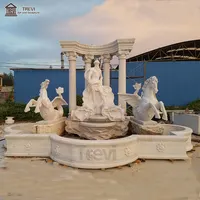 Производитель, европейская естественная статуя желаний, уличный мраморный водяной фонтан Trevi по большой цене, распродажа