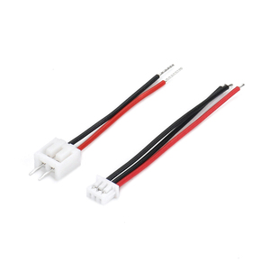Set Kabel Pigtail 2 Pin Male 3 Pin Female Merah Hitam, Kawat Terlucut dan Dilapis Timah untuk Daya DC, Sensor LED, Servo, DIY, OEM - Product Image 1