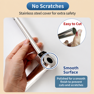 Balcony <strong>Wardrobe</strong> Modern Stainless Steel Clothing Organizer Portable Detachable Rotating Foldable Pants Towels Clothes Quilt - Product Image 3