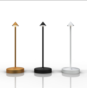 简约塔夫拉普餐厅无绳触摸zafferano pina pro发光二极管电池充电台灯 - Product Image 6