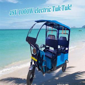 Triciclo Motorizado de 60V para Pasajeros, Capacidad de Carga, Voltaje, Tipos de Carrocería Abierta/Cerrada con Sidecar - Product Image 6