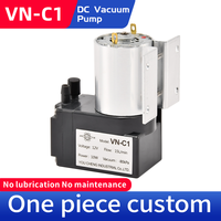 Pompe à vide miniature VN-C1 12V DC 10W 15L/min -80KPa, petite pompe à diaphragme pour instrument médical et esthétique