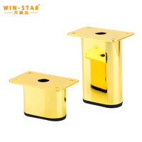 Pieds de canapé en métal WINSTAR, quincaillerie pour meubles, pieds de table et de lit, accessoires pour canapé, table, lit, pieds de meubles, fourniture d'usine