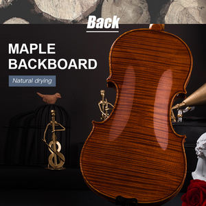 44 luthier professionnel avancé <span class=keywords><strong>violon</strong></span> en épicéa fait à la main <span class=keywords><strong>violon</strong></span> italien brosse à main - Product Image 3