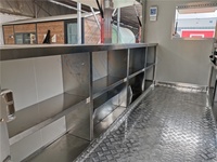 Remorque de restauration de rue mobile personnalisée à prix de gros avec équipement de cuisine complet en vente France nouveau camion de restauration rapide
