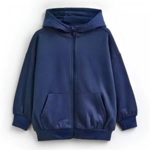 <b>Zip</b> Through Hoodie Casual Full <b>Zip</b> <b>Hooded</b> Sweatshirt with Front Kangaroo Pocket Ribbed Cuffs Soft Fleece Pullover Streetwear - Product Image 5