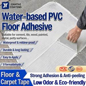 Adhesivo de vinilo PVC a base de agua de súper fuerte adherencia para pisos, alfombras, decoración de interiores, fórmula acrílica, superpegamento - Product Image 2