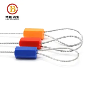 BCC101 Tamper Evident Cable Seal Hexagonal Cable Seal For Truck With ABS Material