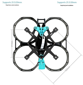 Dron C35 <span class=keywords><strong>DJI</strong></span> O3 HD <span class=keywords><strong>Cinewhoop</strong></span> de 3,5 pulgadas resistente a golpes FPV BNF para carreras en interiores Estilo libre al por mayor - Product Image 6