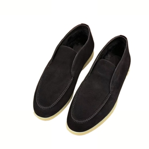 Chaussures en cuir décontractées pour hommes, style italien, à enfiler, pour la marche en toute simplicité. - Product Image 6