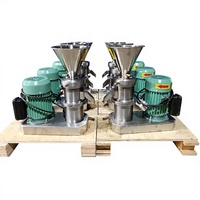 Moulin colloïdal en acier inoxydable 50 pour dattes, machine à broyer les fèves de cacao, broyeur de grains de cacao