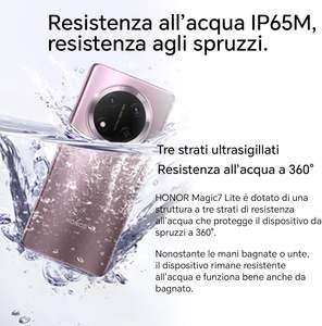 Honor Magic7 Lite สมาร์ทโฟน5G แอนดรอยด์14 OCTA Core CDMA ซิมคู่ NFC แรม8GB 5000mAh 1.7นิ้ว AMOLED 120Hz 108MP Ai MTK - Product Image 4