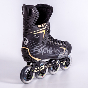 EACHkids <span class=keywords><strong>Patins</strong></span> de hockey de vitesse en ligne en PU de haute qualité <span class=keywords><strong>Patins</strong></span> <span class=keywords><strong>à</strong></span> roulettes sur <span class=keywords><strong>glace</strong></span> en carbone de niveau professionnel pour adultes et garçons Matériau de roue en alliage - Product Image 2