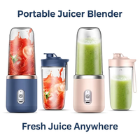 Mixeur Blender Portable Électrique 6 Lames, Tasse à Jus Maison Commerce Alimentaire, Recharge USB