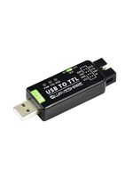 Waveshare modul komunikasi seri USB kelas Industri FT232, konverter USB ke TTL, TTL ke USB UART