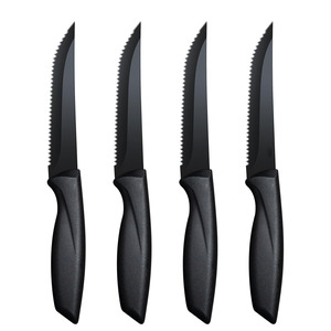 Ensemble de 8 couteaux à steak professionnels avec logo personnalisé - Product Image 1