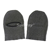 Couvre-tête, visage et cou anti-coupure Seeway, résistant aux coupures, niveau 5 EN388, niveau F ISO, HPPE