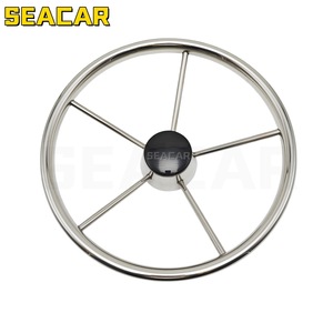 Seacar Boat Steering <b>Wheel</b> 13.5 Inch Stainless Steel 304 Marine Hardware For <b>Replacement</b> Repair - Product Image 1