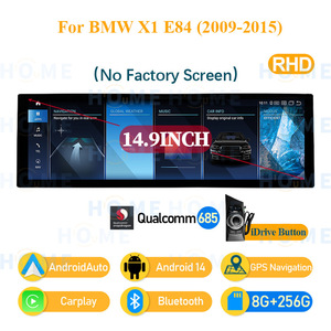 Autoradio Android 14 Carplay Android Auto Navigation pour BMW X1 E84 2009-2015 F48 2016-2018 - Lecteur multimédia <span class=keywords><strong>vidéo</strong></span> de voiture 4G - Product Image 4