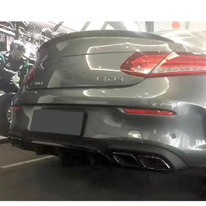 Ventas de fábrica C205 <span class=keywords><strong>Coupe</strong></span> modificado C63 estilo labio trasero cuatro labio trasero tubo de escape labio trasero para <span class=keywords><strong>mercedes</strong></span>-<span class=keywords><strong>benz</strong></span> <span class=keywords><strong>Clase</strong></span> <span class=keywords><strong>C</strong></span> W205 - Product Image 5