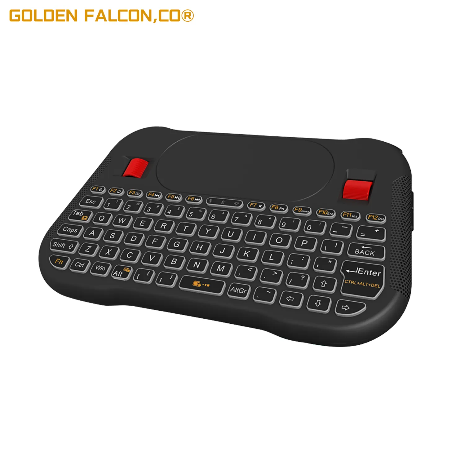 T18 Mini drahtlose Bluetooth-Gaming-Tastatur mit Touchscreen-Pad für Android Windows iOS Linux-System