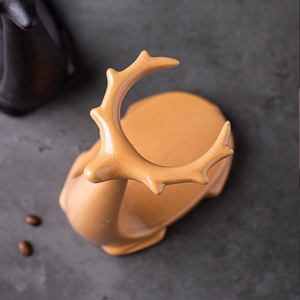 Juego de té con soporte de filtro de gotero de café de cerámica clásico y decoración de artes y manualidades con estilo clásico - Product Image 4