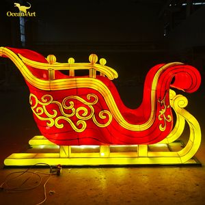 Linternas de Tela de Seda Tradicionales Chinas Grandes para Exteriores, Luces LED, Resistentes al Agua, Colores Personalizables para Diwali y Acción de Gracias - Product Image 3