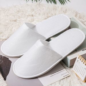 Chausson d'hôtel à bas prix Chaussons de spa personnalisés doux Équipement jetable Hôtel - Product Image 6