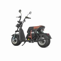 Meilleures ventes Citycoco Brasil 1000W 10 pouces Pneus larges Suspension intégrale Sans permis Fournisseur Ecoviva