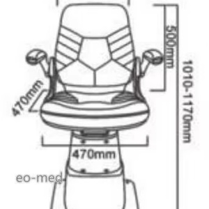 C-D Optometry Refraction Unit Ophthalmic Combined Table and <b>Chair</b> Unit Eye Test Table - Product Image 6