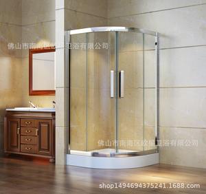 Bon prix Cabines de douche coulissantes <span class=keywords><strong>d</strong></span>'<span class=keywords><strong>angle</strong></span> 90x90cm Cabine de douche en verre de sécurité 6mm Espace optimisé Écran de bain sur mesure - Product Image 6