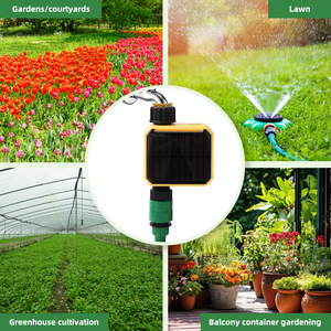 Système d'arrosage automatique solaire WiFi avec minuterie, vanne d'arrosage de jardin avec contrôle intelligent par application Tuya Smartlife - Product Image 5