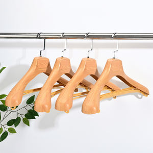 成人木纹塑料防滑衣架木纹塑料衣架 - Product Image 2