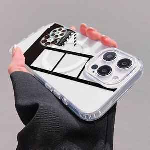 Funda <span class=keywords><strong>para</strong></span> Teléfono Móvil con Diseño de <span class=keywords><strong>Proyector</strong></span> de Películas Retro <span class=keywords><strong>para</strong></span> <span class=keywords><strong>iPhone</strong></span> 16 Plus 15 17 Pro Max 14 13, Carcasa Magnética Inalámbrica - Product Image 2