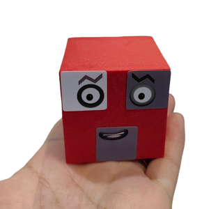 Biểu hiện câu đố khối xây dựng mô hình giá rẻ làm cho đồ chơi thú vị cho trẻ mới biết đi-với nhãn dán tự làm - Product Image 2