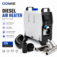 Chauffages au diesel de stationnement OGMIE 12V 24V avec interrupteur numérique et télécommande