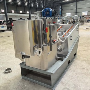 เครื่องแยกน้ำกากแบบสกรูแบบมืออาชีพ ประหยัดต้นทุน สำหรับโรงงานบำบัดน้ำเสีย - Product Image 4