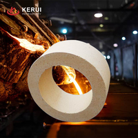 Briques réfractaires rondes en alumine de haute qualité, fabriquées en Chine, avec dimensions personnalisées