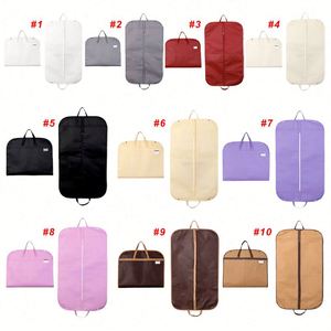 Sacs anti-poussière personnalisés pour sacs à main, housses de protection pour vêtements de luxe avec logo, portables, imperméables, pliables, en tissu non tissé, pour costumes - Product Image 2