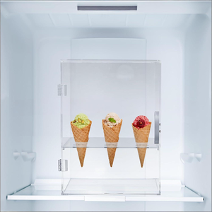 Chín lỗ trong suốt <span class=keywords><strong>Ice</strong></span> <span class=keywords><strong>Cream</strong></span> <span class=keywords><strong>Cone</strong></span> Tủ Waffle tay cuộn sushi <span class=keywords><strong>Ice</strong></span> <span class=keywords><strong>Cream</strong></span> <span class=keywords><strong>Rack</strong></span> thích hợp cho tuyết nón tráng miệng cửa hàng - Product Image 3
