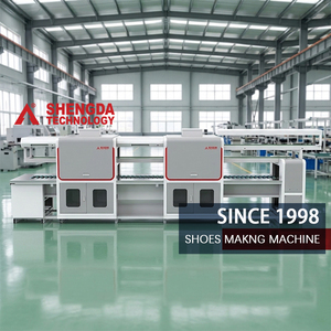 Ligne de production de machines à fabriquer des chaussures en cuir sport et décontractées, équipement de traitement personnalisable, spécifications sur mesure disponibles, machines circulaires stéréo à double couche - Product Image 3