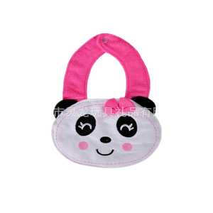 Etiqueta colgante Chupete Clip Vendaje Ecológico <span class=keywords><strong>Panda</strong></span> gigante Toalla cuadrada <span class=keywords><strong>Panda</strong></span> Saliva Toalla Algodón Baberos para bebés - Product Image 1