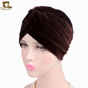 GTOP Vente en gros – Bonnets de nuit/chémos doux et confortables pour femmes, avec logo personnalisé, style turban africain torsadé - Product Image 2