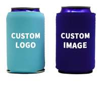 Porte-bouteille isotherme en néoprène avec logo personnalisé pour canettes de bière, idéal pour les fêtes et événements en plein air, cadeau promotionnel