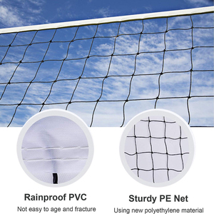 <span class=keywords><strong>Filet</strong></span> d'entraînement <span class=keywords><strong>de</strong></span> <span class=keywords><strong>volley</strong></span>-ball en PE <span class=keywords><strong>de</strong></span> qualité supérieure, <span class=keywords><strong>filet</strong></span> <span class=keywords><strong>de</strong></span> dimensions standard, imperméable et résistant aux UV pour le sport <span class=keywords><strong>de</strong></span> <span class=keywords><strong>volley</strong></span>-ball - Product Image 3