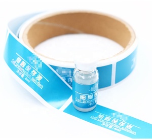 Tùy chỉnh không thấm nước chăm sóc sức khỏe y học dược phẩm Hologram lọ nhãn tiêm Vinyl 10ml 2ml 3ml Peptide chai nhãn - Product Image 3