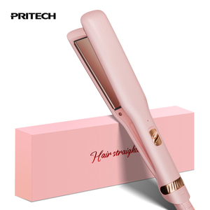 Lisseur de cheveux professionnel PRITECH, logo privé, pas cher mais de bonne qualité, plaque large, lisseur de cheveux professionnel pour un usage domestique - Product Image 6