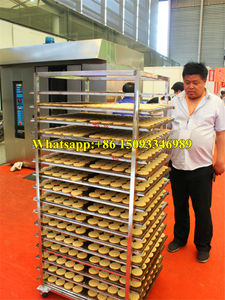 <span class=keywords><strong>เครื่อง</strong></span><span class=keywords><strong>อบ</strong></span>บิสกิตไฟฟ้าแบบหมุน / เตาอบคุกกี้ 16 ถาด / <span class=keywords><strong>เครื่อง</strong></span>ทำขนมมาการองสำหรับร้านเบเกอรี่ - Product Image 4