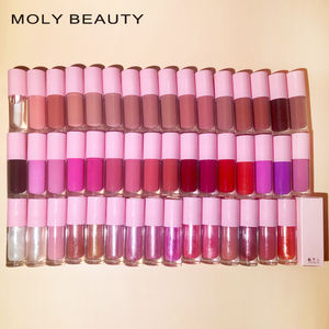 Brillant à lèvres, gloss, nude, coloré, rose, rouge, marron, noir, bleu, vente en gros, 100 pièces - Product Image 3